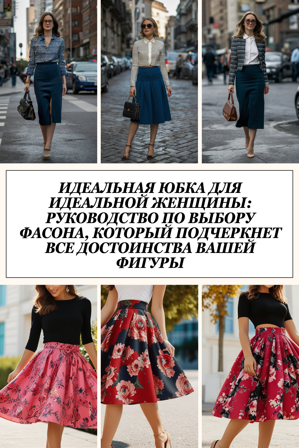 Идеальная юбка для идеальной женщины: полное руководство по выбору фасона, который подчеркнет все достоинства вашей фигуры